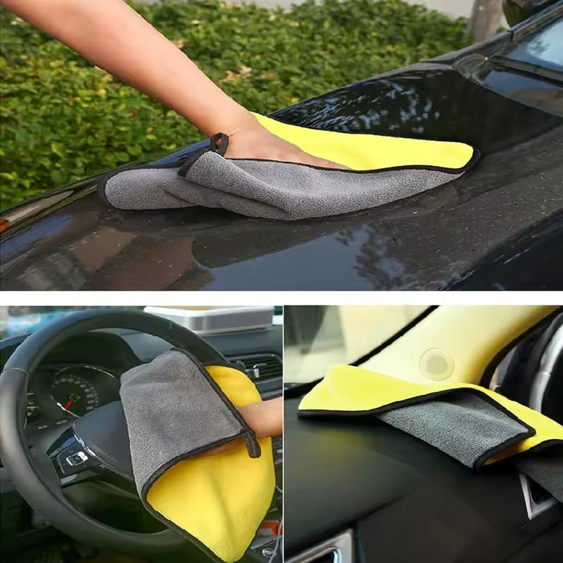 The Detailer Towel™ - Zijdezacht drogen en schoonmaken zonder krassen (3 stuks)
