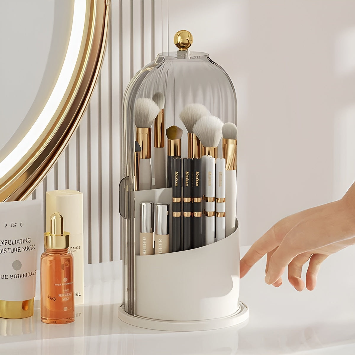 Makeup Dome 360 | Luxe Make-up Organizer