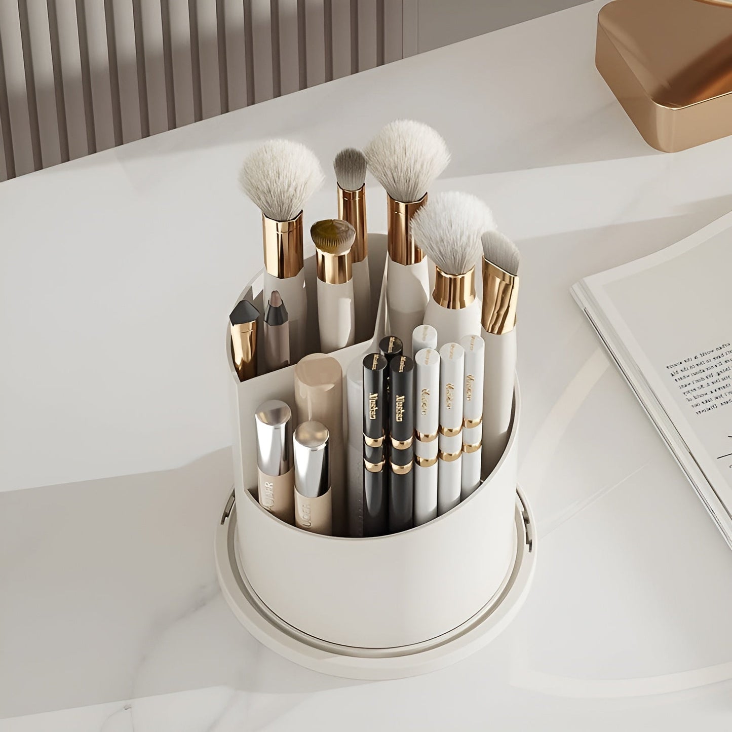 Makeup Dome 360 | Luxe Make-up Organizer