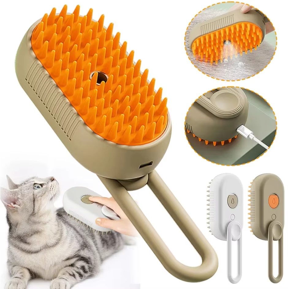 Steamy Friend™ - Oplaadbare vacht borstel en reinger