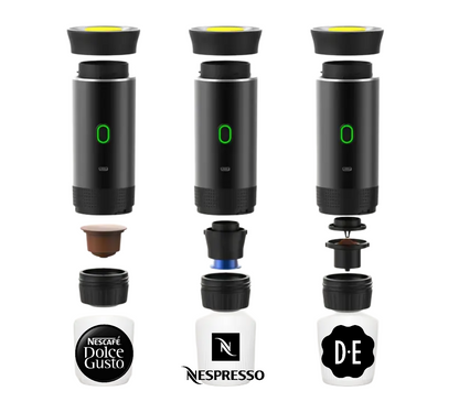 PortaPresso™ 3-in-1 Mobiele Espressomachine