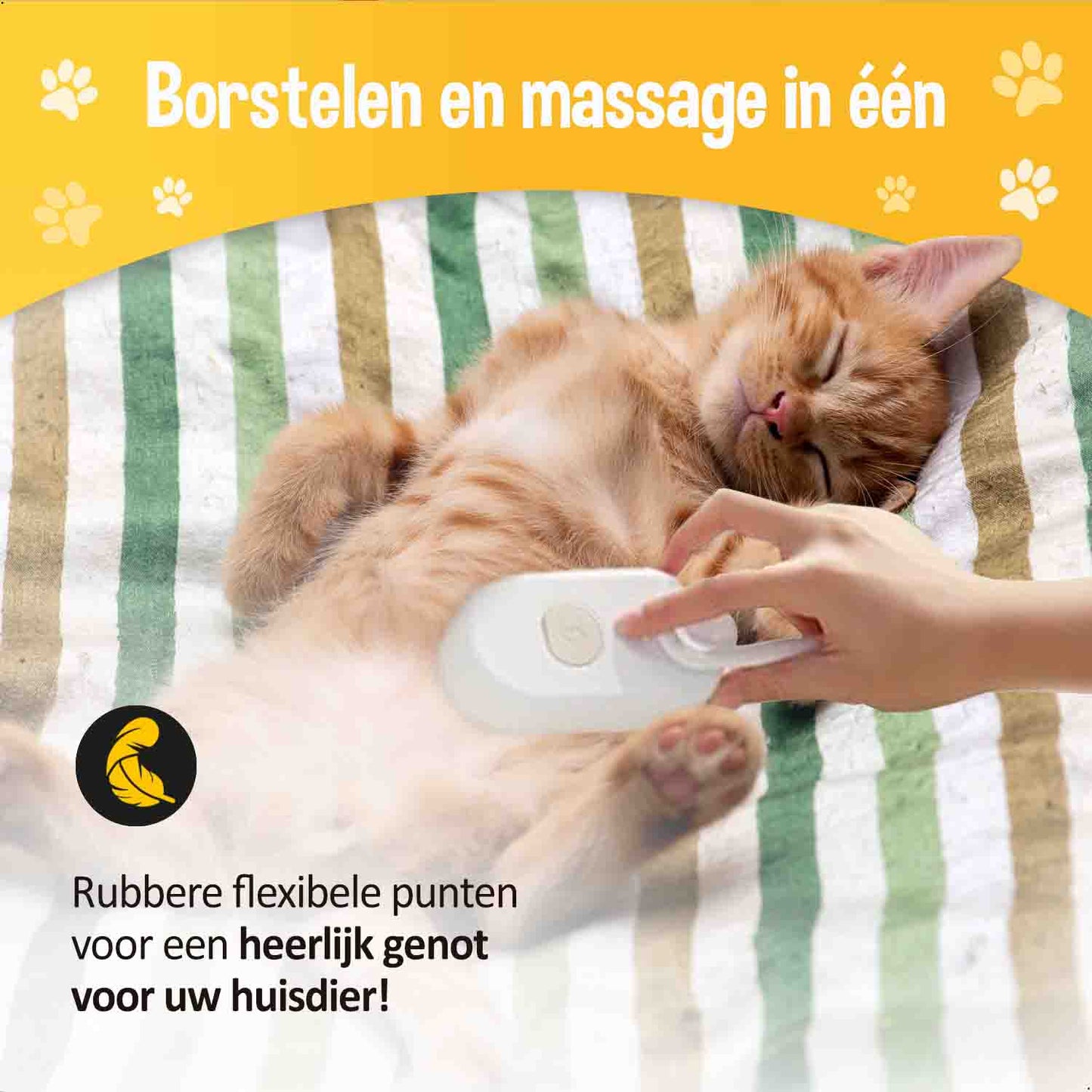 Steamy Friend™ - Oplaadbare vacht borstel en reinger