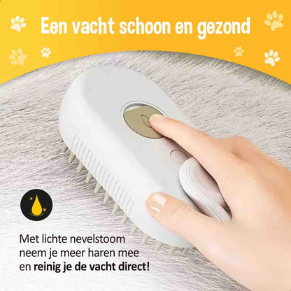 Steamy Friend™ - Oplaadbare vacht borstel en reinger